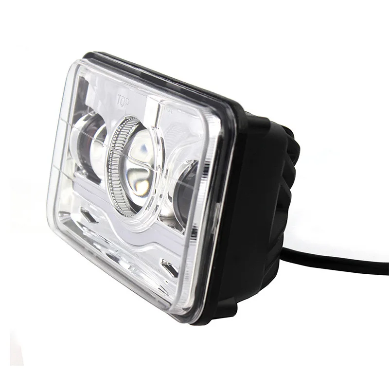 4x6 inch led truck headlamp for jeep wrangler accessories headlights for kenworth for Peterbilt 379