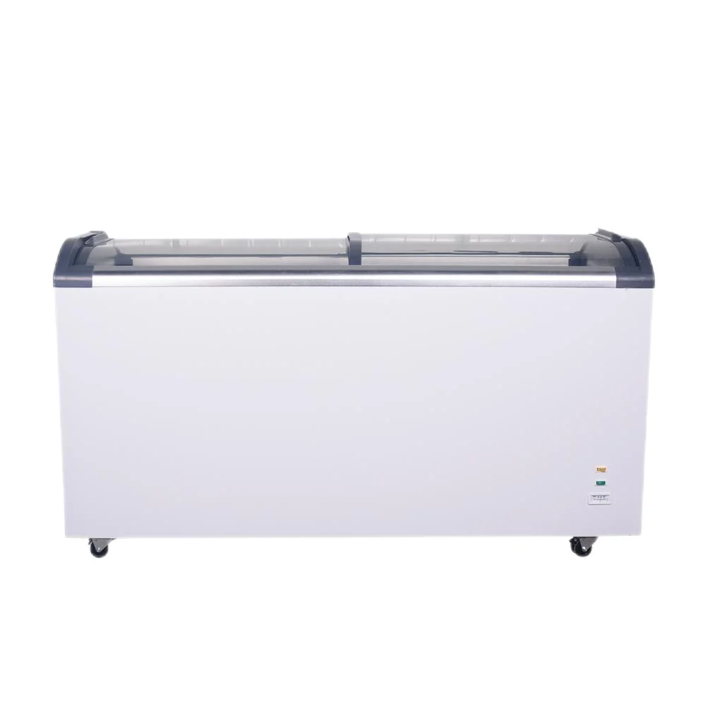 Kenkuhl SD600: Premium Double Curved Chest Freezer for Ice Cream Retailers