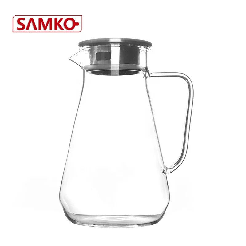 
glass water jug set jugs-glass water jug with glass cup 