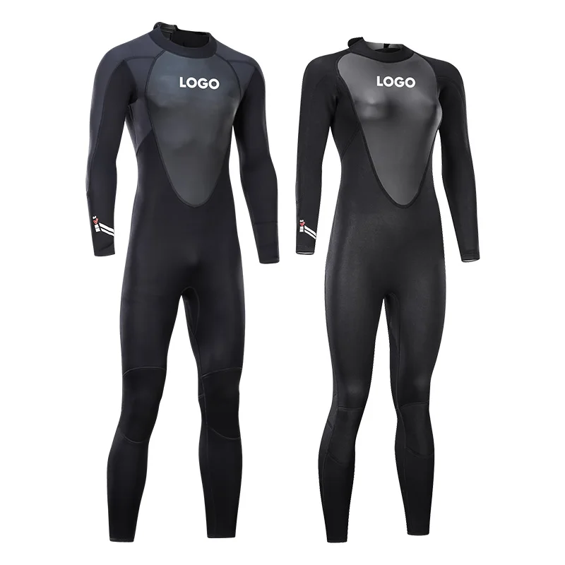 Surfing Wetsuit Wet Suit 3Mm Neoprene Women Back Zip Long Sleeve Canyoning Heating-Wetsuit Wetsuits