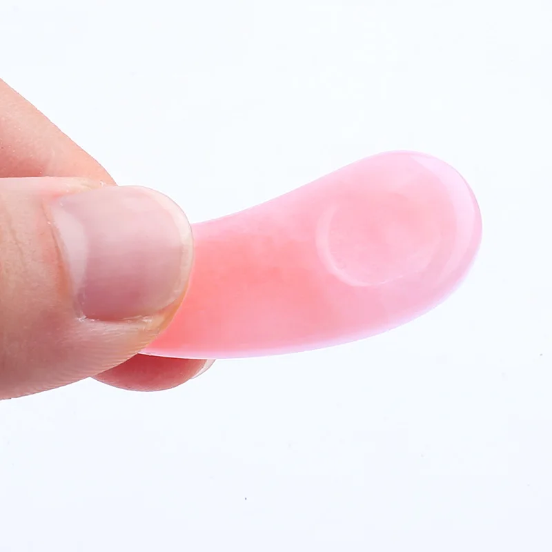 Wholesale factory Hot Selling Facial cream tool rose quartz Gemstone Eye Mask New Fashion Facial Eye Massager