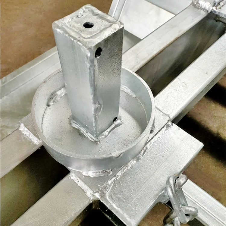 Galvanized 20FT 40FT Container Chassis Trailer Off Road Camper Trailers Frame with Australian Standard