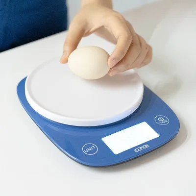 Stock Product Blue Elegant Professional Mini Multifunction Digital Electronic Kitchen Tool Digital Scale Food Scale With Bowl