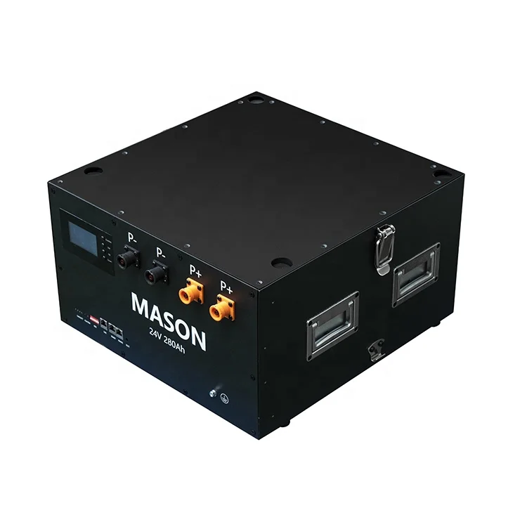 Seplos MASON 24V 8S LiFePO4  DIY Battery case with Seplos BMS 280Ah DIY Unit BOX Stack Without Cells