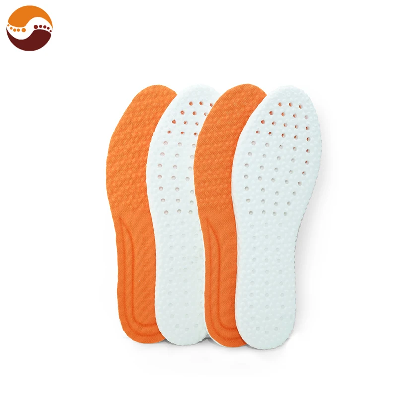 Высокие эластичные высококачественные противоскользящие мягкие стельки etpu из попкорна дышащие школьные стельки для обуви