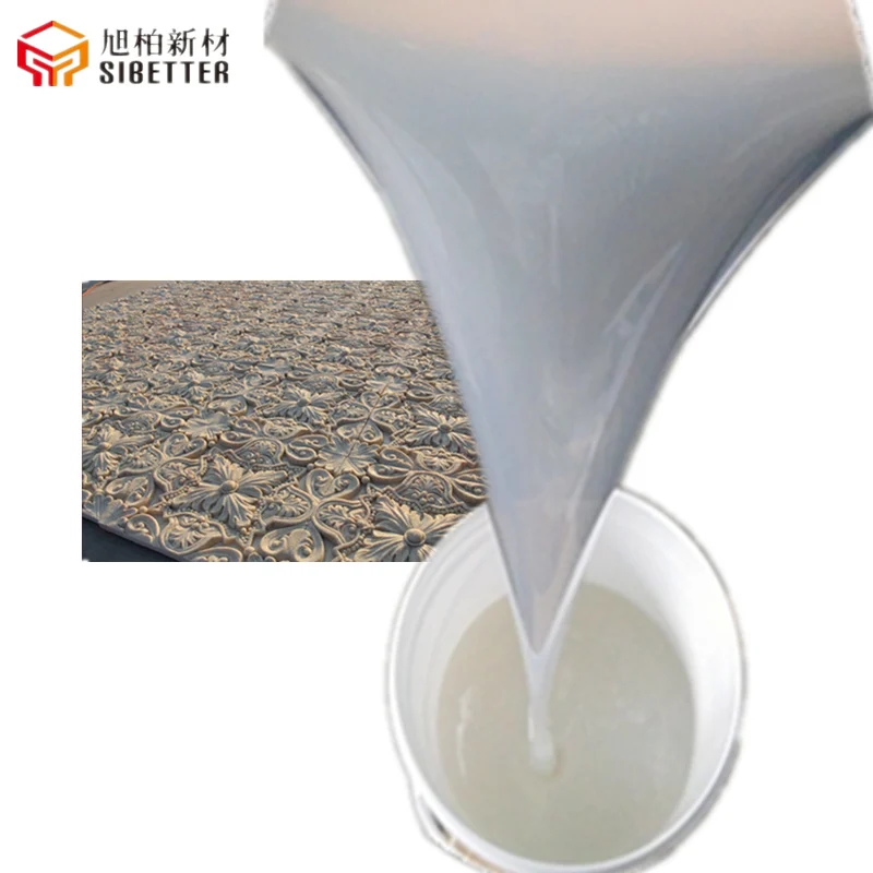 Sibetter rtv2 liquid silicone rubber for GFRC / GRG / concrete mold making Russia market