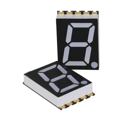Jstronic smd seven segment 0.56 inch single digit white color smd 7 segment led display