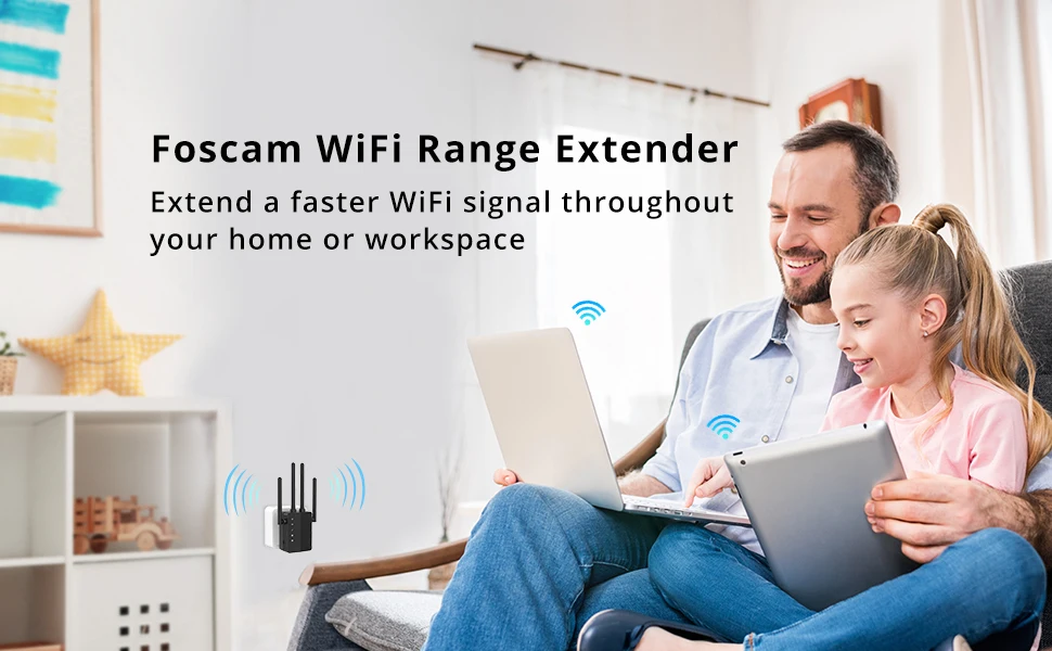 Foscam беспроводной wifi удлинитель duan band 1200mps ranger