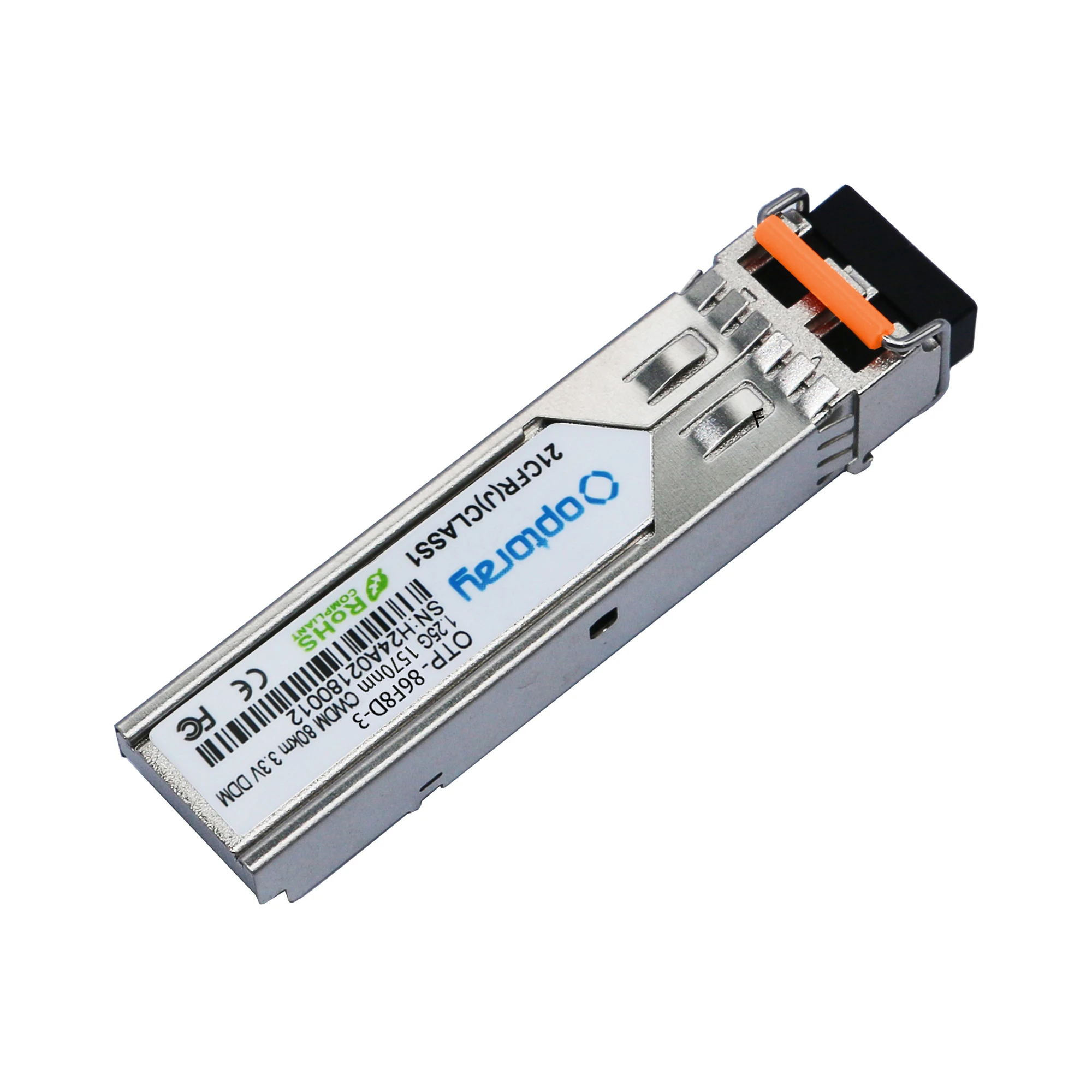 1 25 г 80 км 1570 нм LC DDM волоконно-оптический трансивер SFP модуль CWDM для FTTH сетей WiFi SC разъем используется оптический
