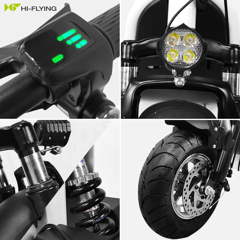 11 inch integrated wheels powerful 400w 48v 20A Battery 38km/h tubeless tire electric folding e bike electric bicycle