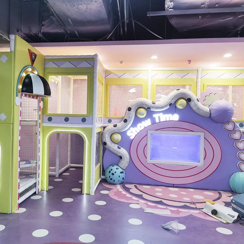 Girl Games Kids Indoor Playground for Sale with Candy Theme. Girl Games Kids Indoor Playground for Sale with Candy Theme