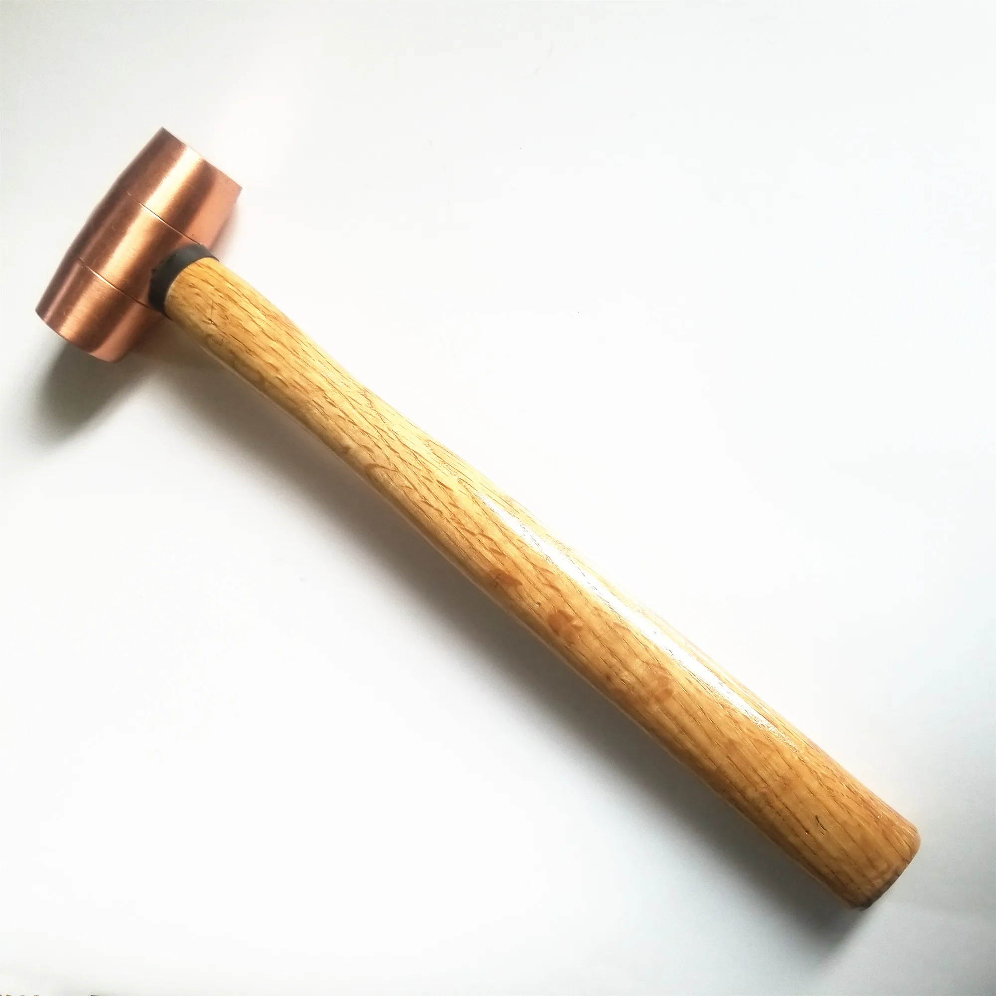 non sparking hand tools 2lbs copper drum hammer with wood handle
