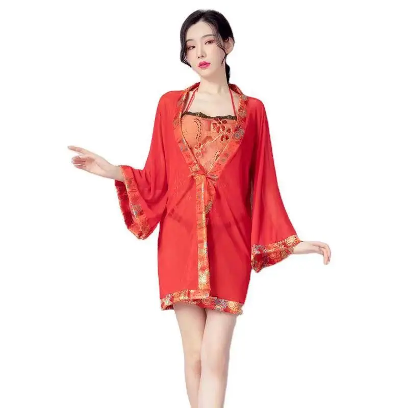 
Wholesale See Through Lace Women Sexy Lingerie Fashion Babydoll Sexy Transparent Erotic Floral Sexy Open Lingerie 