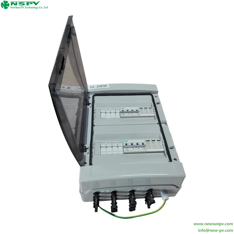 Solar DC fuse combiner box rating current 15A PV string box