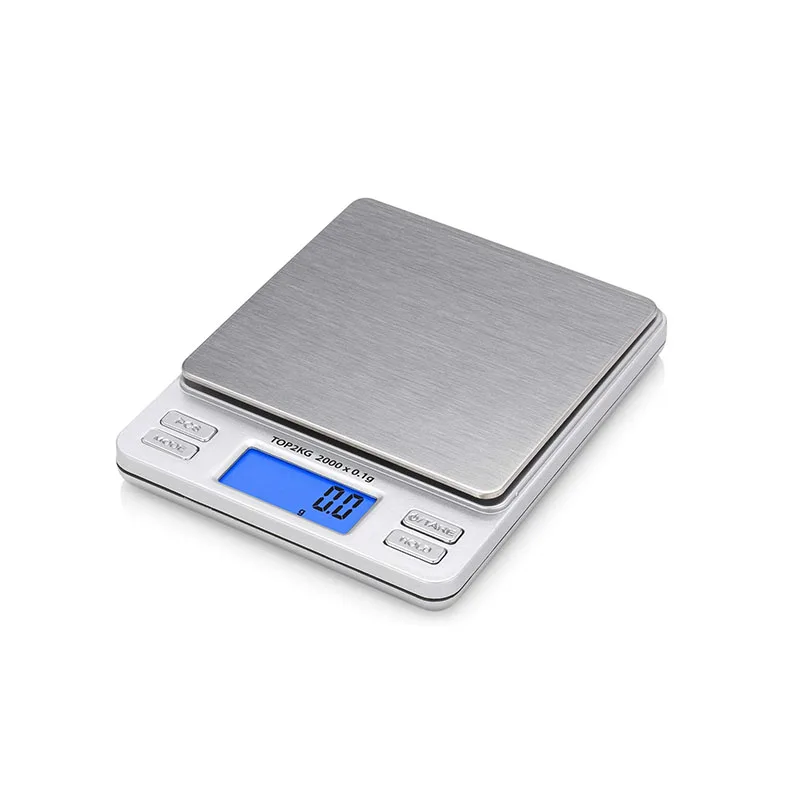 2000g/0.1g Portable Mini Electronic Jewelry Diamond Weight Scale Digital Gold Pocket Scales
