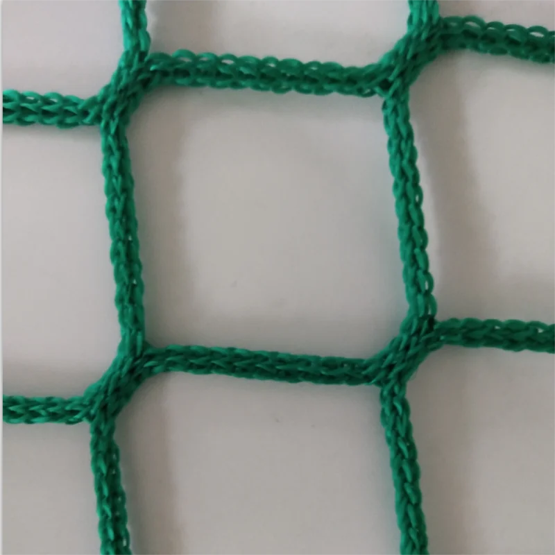 Redes de carga Plastic Net  PP rope mesh  trailer cargo net with hooks