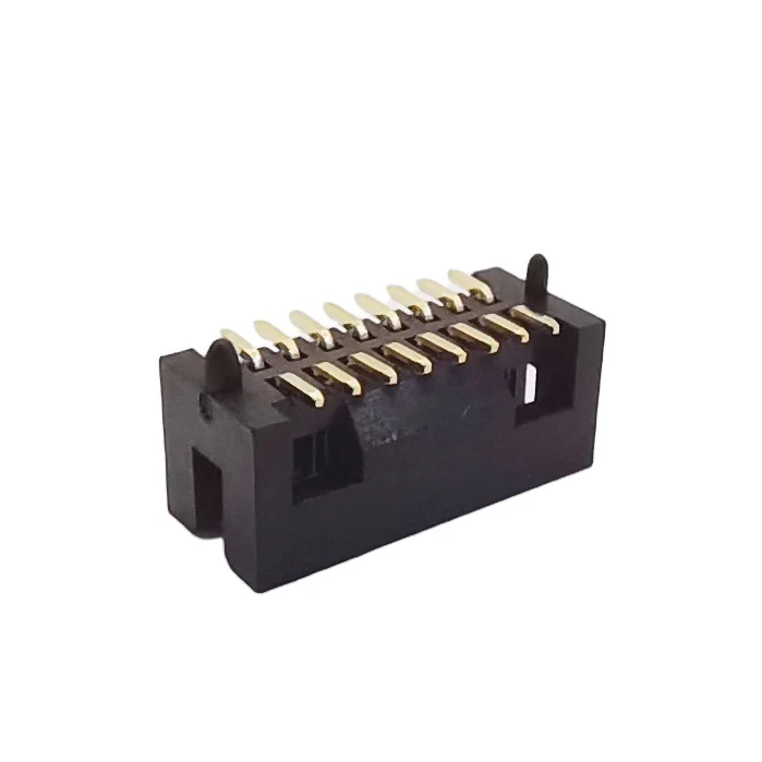 Board to board connector 1.27mm pitch two positioning posts