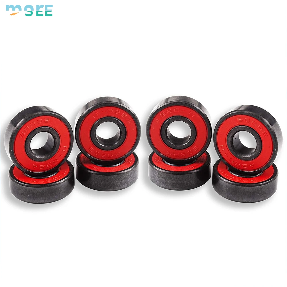 SeeMore Selection High Speed Double Shielded 608 RS ABEC-11 Trucks Scooters Wheel Skateboard Bearings