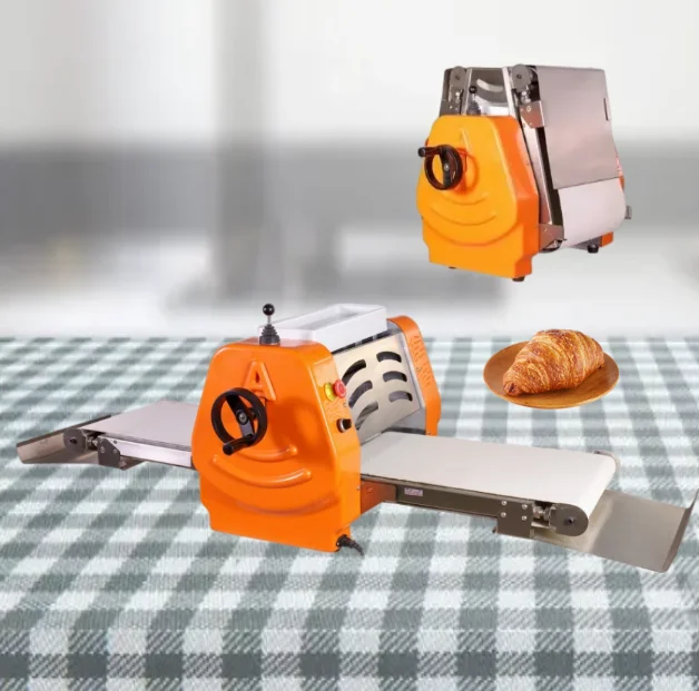 MINI Table Turkish Baklava Phyllo Puff Pastry Manual Dough Sheeter Molder Machines Small Bread Price for Home Use Bakery