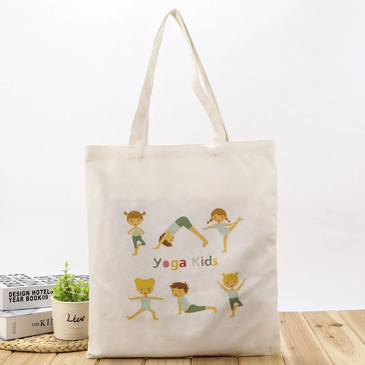 Hot Sale Eco Friendly cheap  Cotton Shopping bag  Canvas Tote Bag with Custom Printed Logo