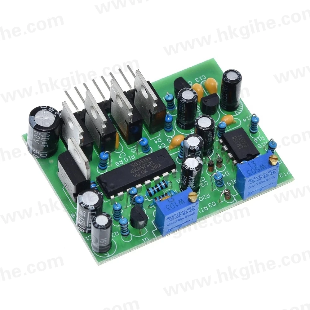 Hot Sales 13-40KHz Inverter Driver Board SG3525 LM358 Current High Frequency Adjustable DC 12-24V Driving 5000W in stock
