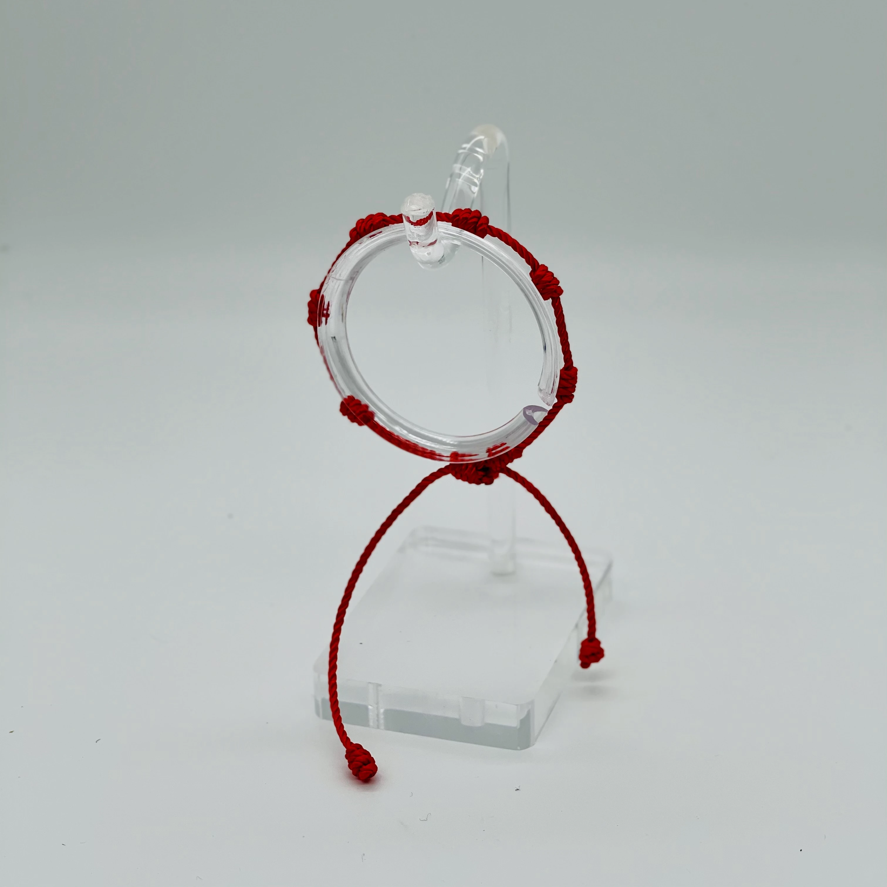 
Hand-Woven Benmingnian Red Rope 925 Silver Pig Bracelet Female Fashion Diy Ornaments Meaning Bracelet 