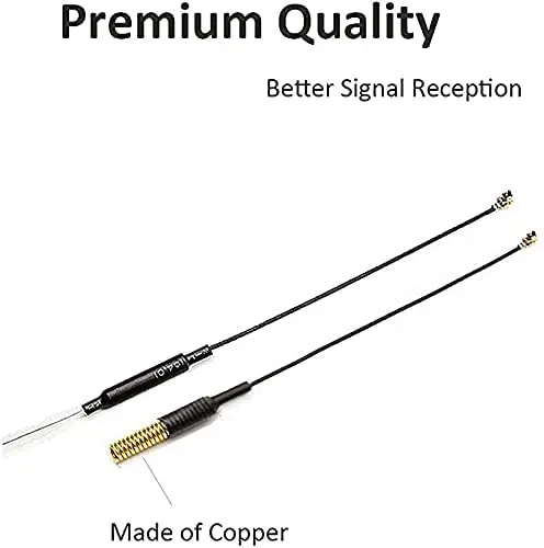 IPEX WiFi 2.4G 3dbi 100mm Soft Antenna Module Drone Image Transmission Omnidirectional Copper Tube Receiver Antenna