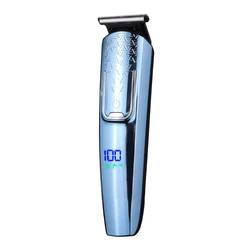 Household 5 In 1 Multifunction Rechargeable Nose Hair Trimmer Hair Clippers With Base