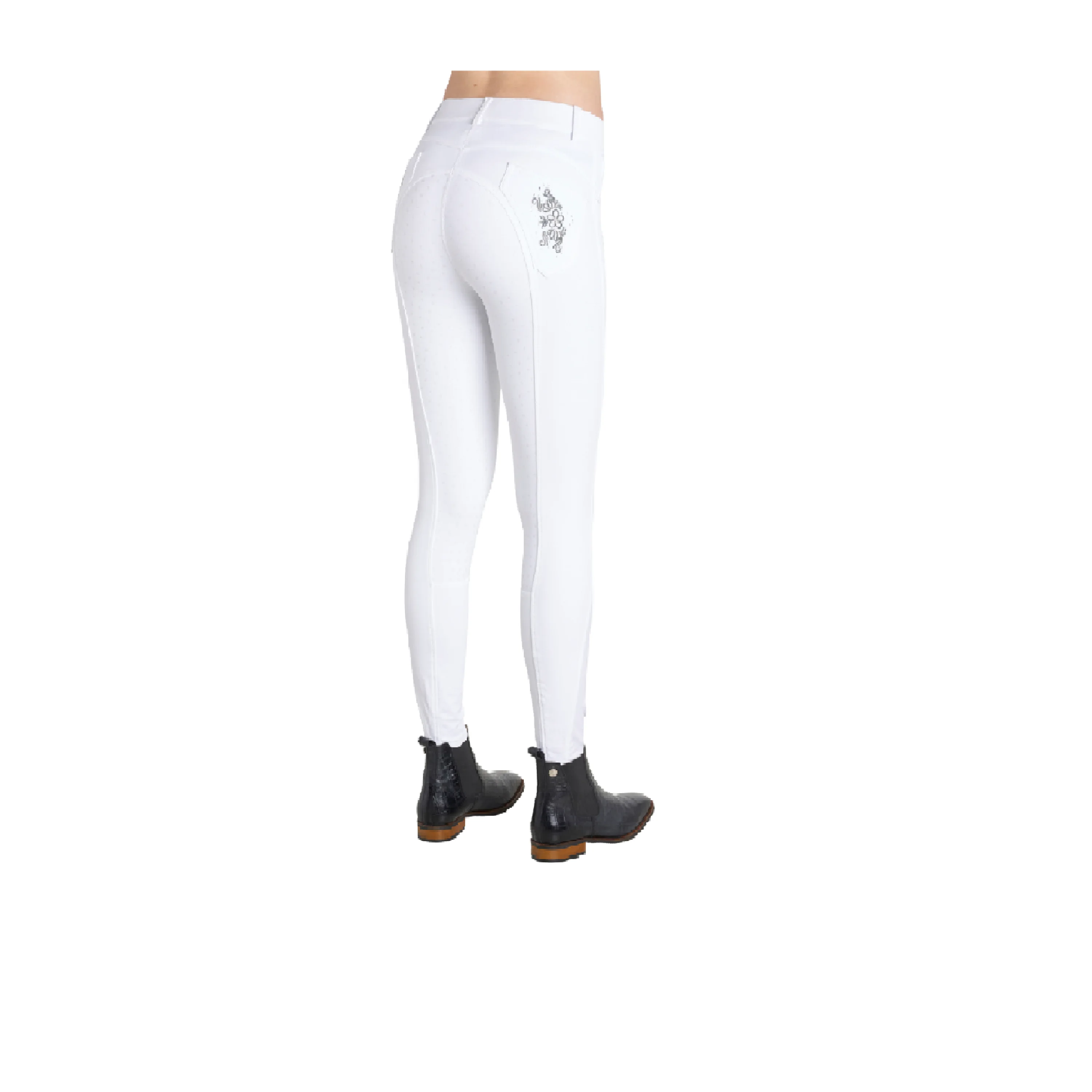 Ladies Horse Equestrian silicone smart Bamboo Riding Breeches (BSB - 1202)