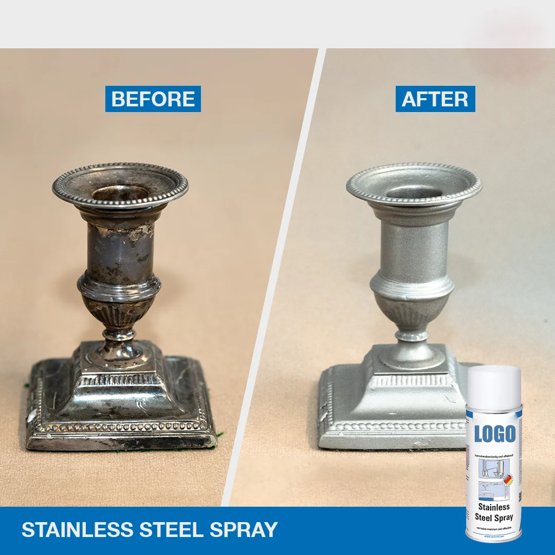 Professional Multi-Purpose Stainless Steel Cleaner Spray for Oil Remover Satin Polishing Surface Removal Maintain Service Life