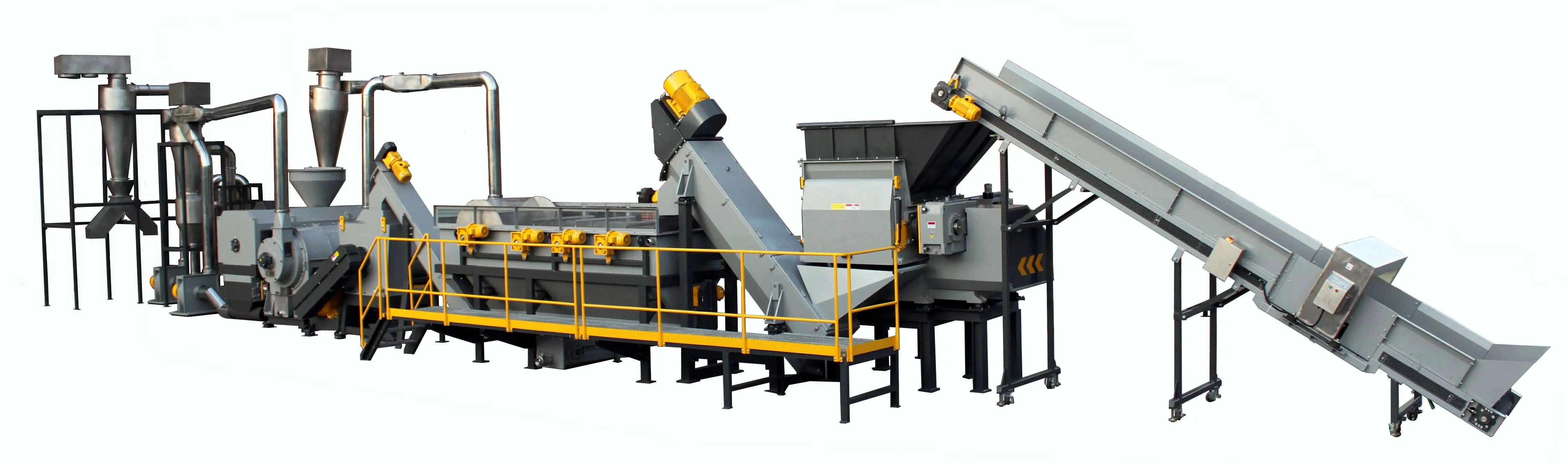 China manufacturing Plastic drinking bottle washing equipment PET recycling machine