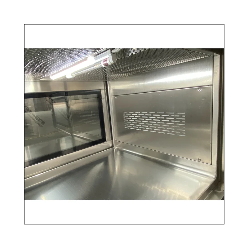 Stainless Steel Pass Box Static Type Electrical Interlock Clean Room Pass Through Box