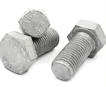 Крепежные детали 8 10 9 12 классов M10/M12/M16/M24/M30 HDG шестигранный болт с гайкой черная отделка под заказ