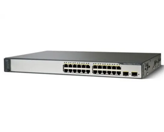 WS-C3750G-24TS-E  3750G series 24 ports Gigabit Ethernet Switch