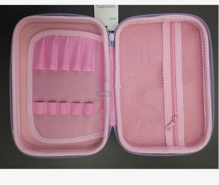 3D Pattern Smiggle Mermaid pencil  bag  Girl design  hard shell  pen case  Manufacturer price direct  stationery bag