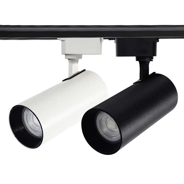 Commercial Ceiling Adjustable Indoor Rail Spot Track Lamp 13W 16W 20W 30W LED Track Light