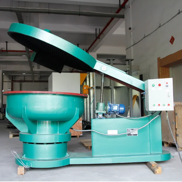 
Vibratory tumbler polishing Machine With Auto Separator and sound proof cover 