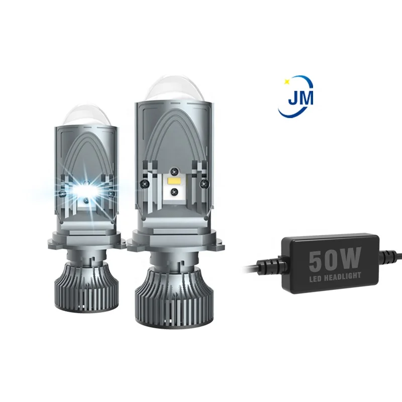 Super Bright H9 H11 H16 Car LED Headlight & Fog Light Bulb 100W 10000LM 6500K Cool White Conversion Kit for Cars