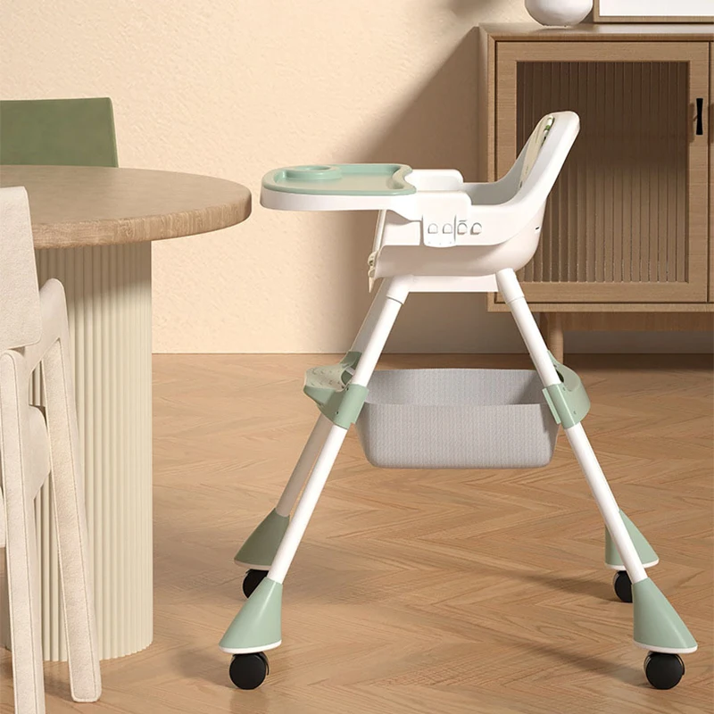 Wholesale Baby Products Plastic Kids Adjustable High Baby Eating Chair Detachable Toddler Dining Chair For Baby Easy Clean