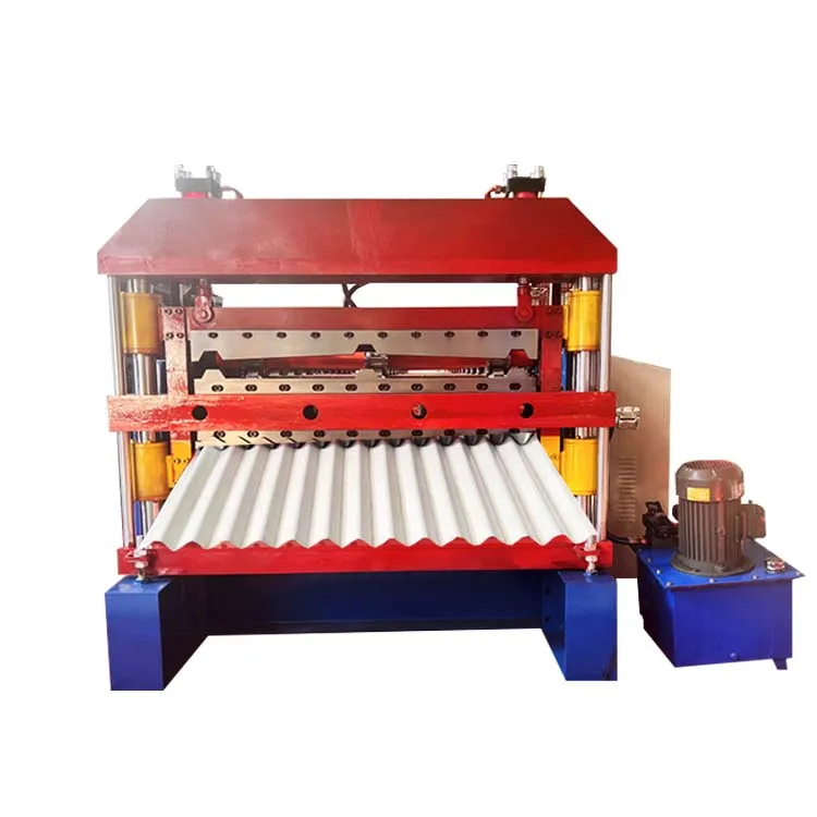 aluminum metal roofing sheet making machine best price three layer corrugated roof tile roll forming machine