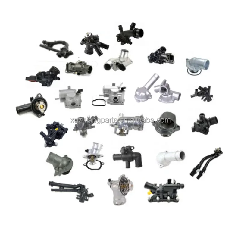 Car Parts Cooling System Engine Electronic Thermostat Housing Assembly for Mercedes Benz A B C E G GL GLK GLS S M Class Series