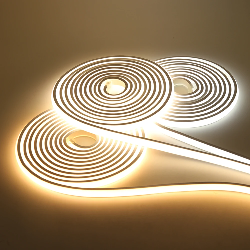 Диммируемая светодиодная неоновая лента 220 В, 288 светодиодов/м