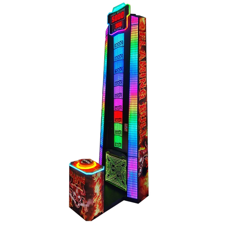 Popular Carnival Coin Operated Full New Design Ticket Redemption Hammer King Arcade Sport Game Machine for Shopping Mall