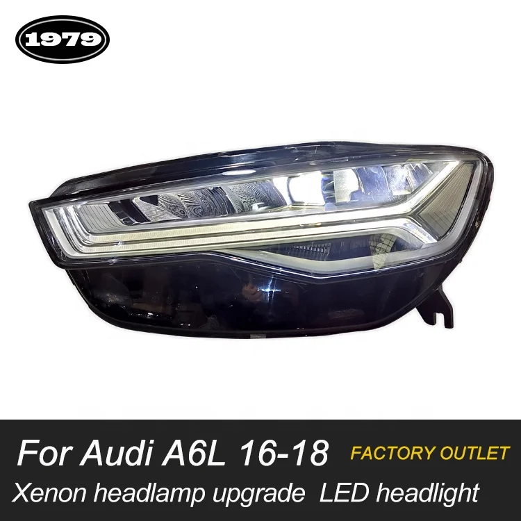 [1979] Factory Outlet 2012-2018 xenon headlamp upgrade LED headlights For Audi A6 c7pa
