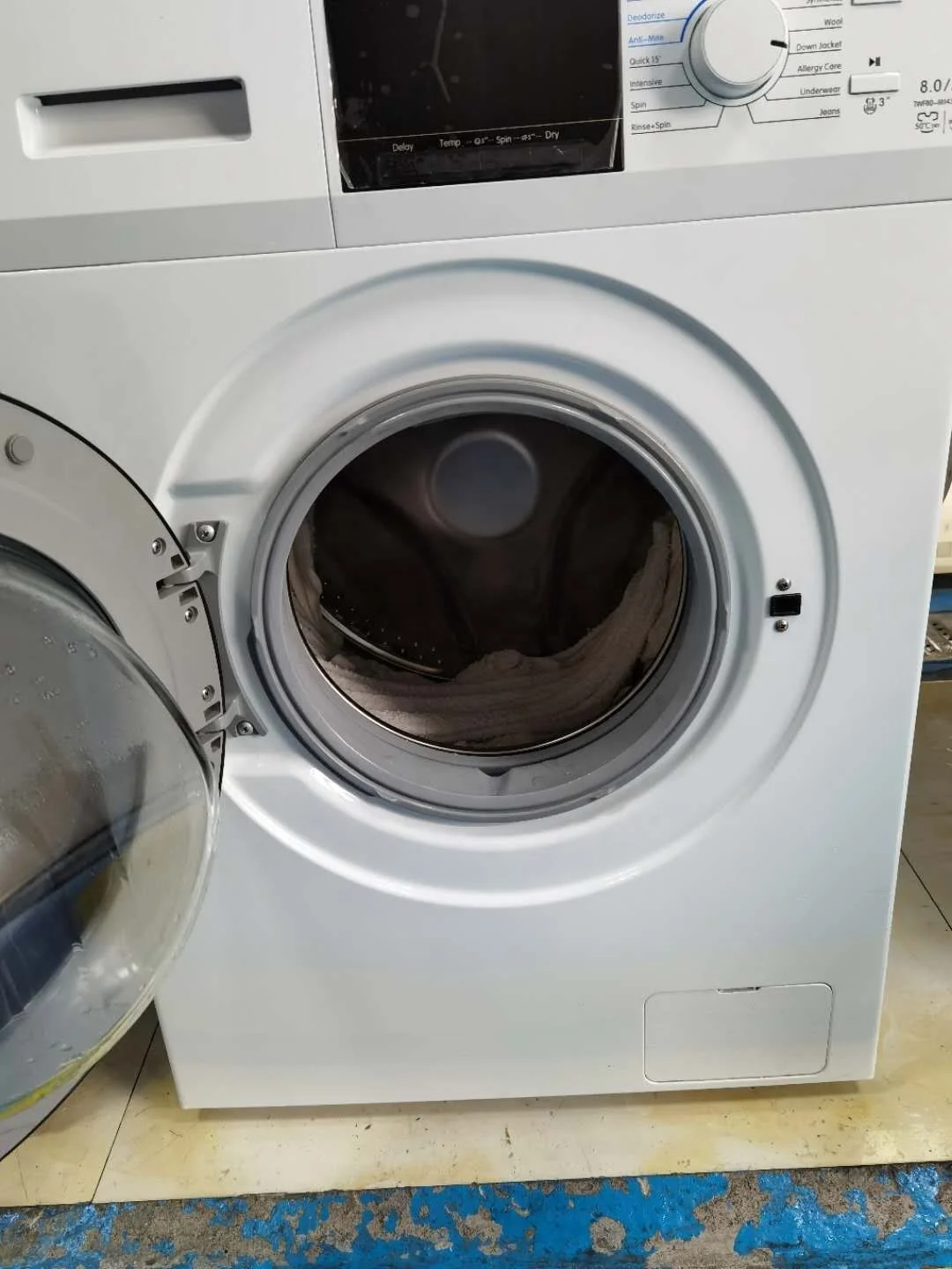 New Cheap 8kg Washer and Dryer Combo Washing Machine for Home Use with Best Quality