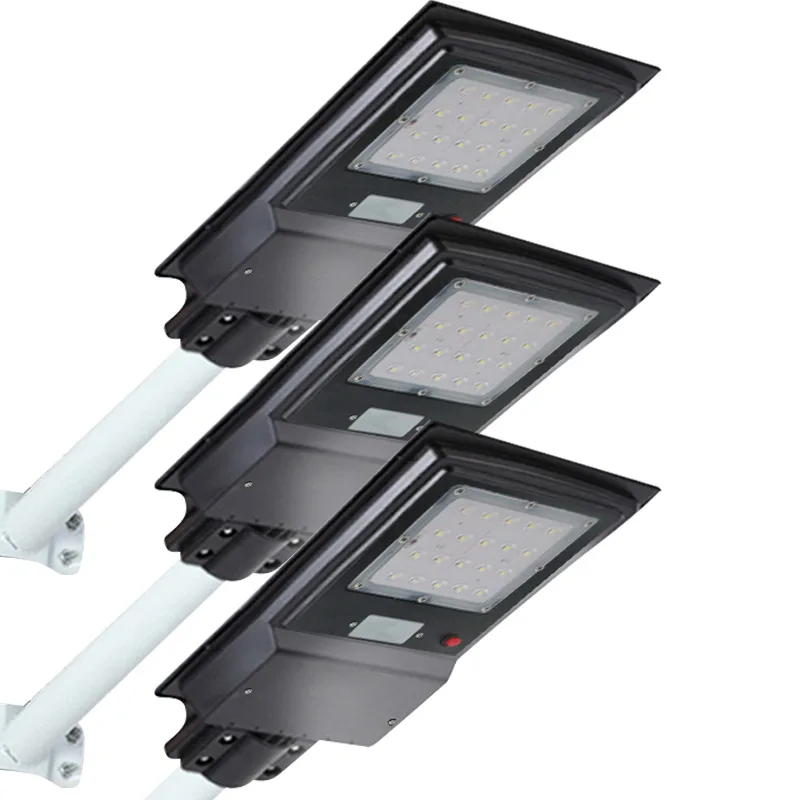 Ip67 Водонепроницаемый длинный датчик движения 200 Вт 300 Вт 500 Вт 600 Вт светодиодный солнечный уличный фонарь 2 в 1