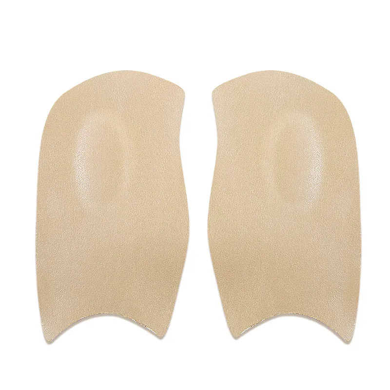 Zinsole dropshipping PU  high heels flat increase  full insole  leather arch support silicone insoles