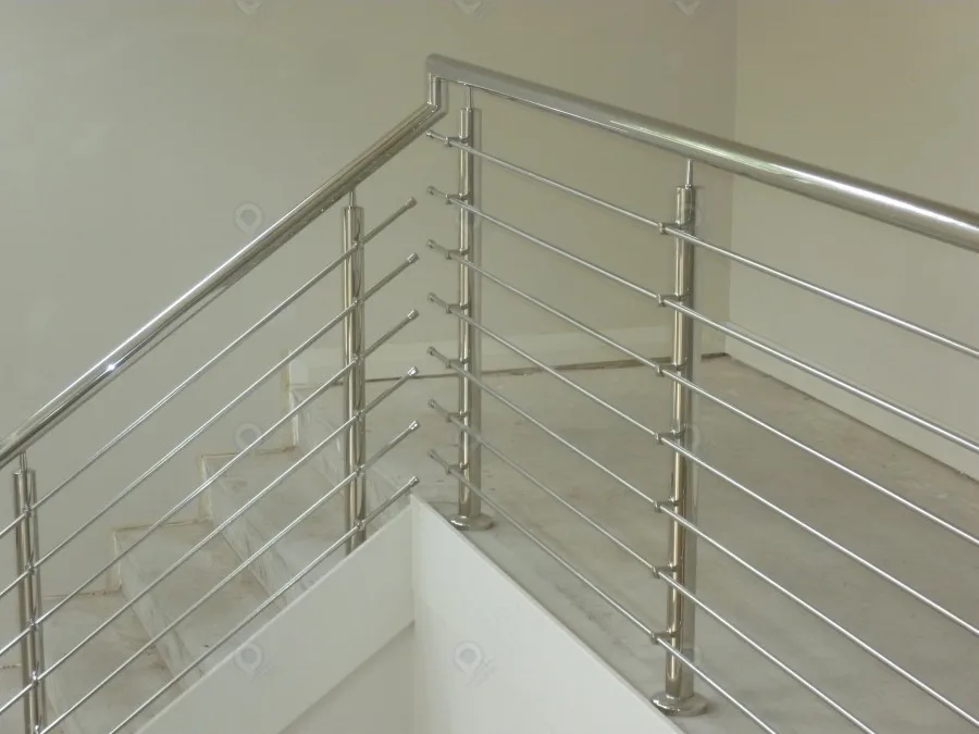 Prima Rod Bar Railing Porch  For Outdoor Reasonable Price Spigot Glass Frameless Glass Stair Railing