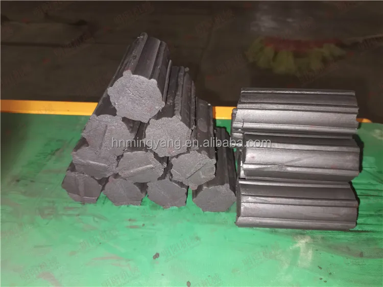 Оптовая продажа Бездымная Шестигранная машина для изготовления брикетов из кокосового угля барбекю