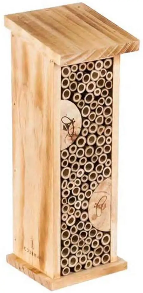 Chinese Hanging wooden insect hotel hot bee house butterfly house ibei